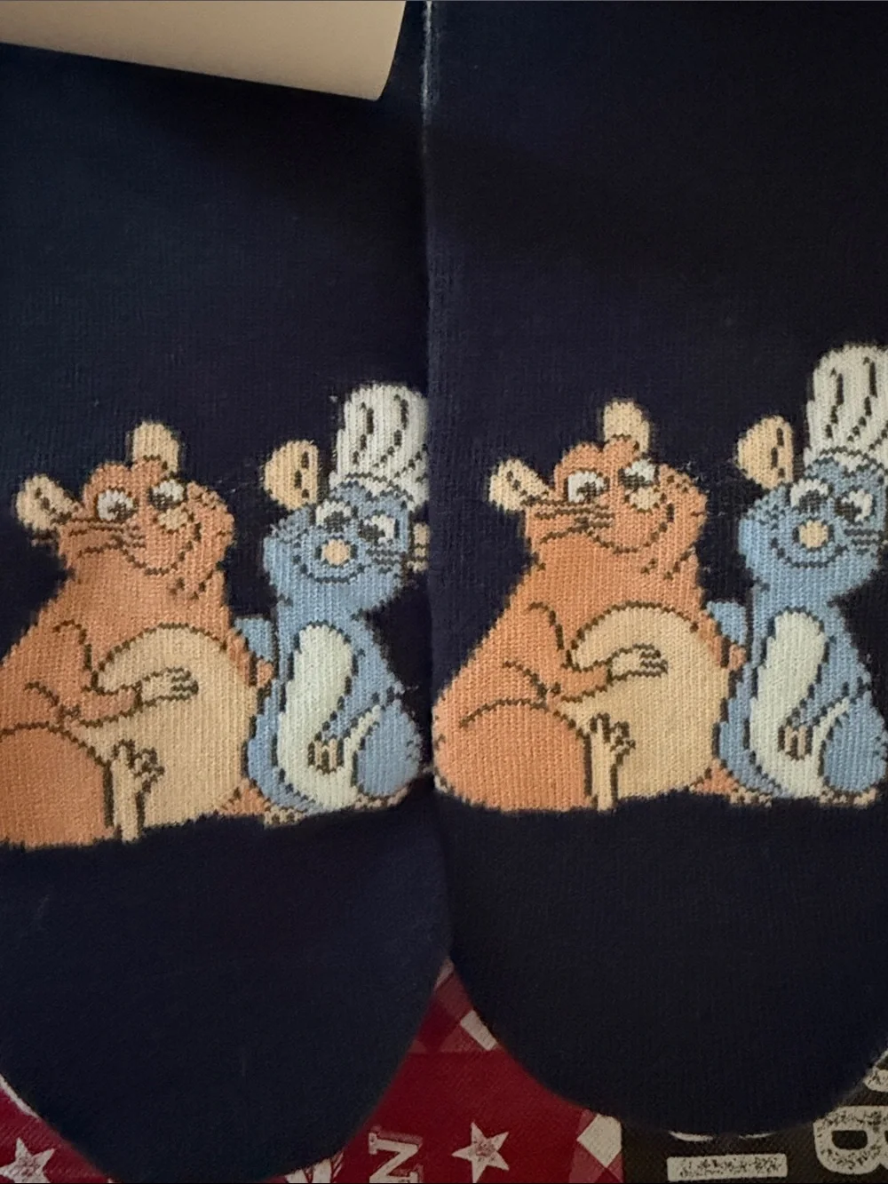 1 Disney remy ratatouille Womens Trainer Socks size 4-7 or 8-10